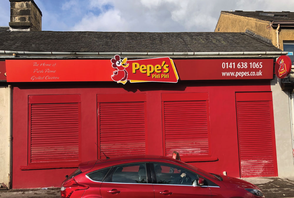 SignsGlasgow Pepes 3dsign Outdoorsigns Bestsigns 3dlitsigns Lightupsigns Uksignage Signsuk Wallsign Aluminiumsigns Durablesigns Scottishsigns Outsidesignss Illuminated Ledsigns Lightbox 01